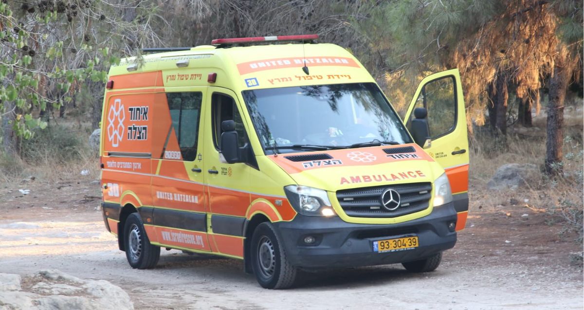 אמבולנס של איחוד הצלה, צילום: איחוד הצלה