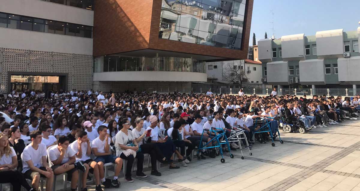 הישג מרשים. קריית הגימנסיה הריאלית בראשון לציון